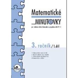 Matematické minutovky pro 3.r. 1.díl - Molnár, Mikulenková
