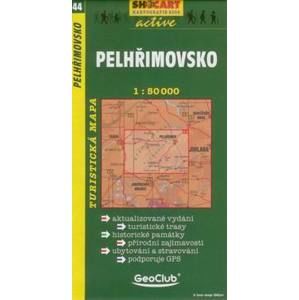 Pelhřimovsko - mapa SHc44 - 1:50t