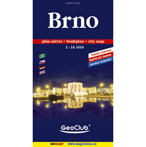 Brno - mapa města 1:16 000