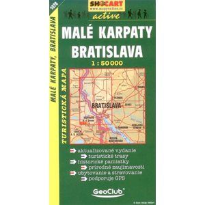 Malé Karpaty,Bratislava - mapa SHc1078 - 1:50 000