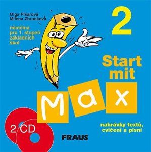 Start mit Max 2-audio CD k učebnici /2ks/ - Fišarová O.,Zbranková M.