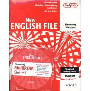 New English File elementary Workbook with key + CD - Oxenden,Latham-Koenig a kol.