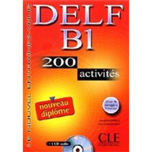 DELF B1 200 activités Nouveau diplome + klíč + audio CD - Bloomfield A.,Mubanga Beya A.