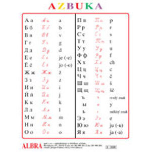 Azbuka - karta  A4 /lamino/