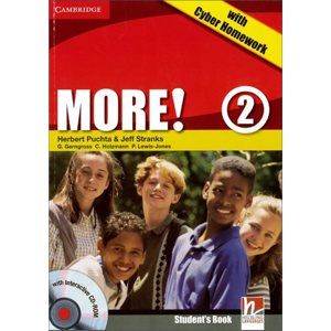 More! 2 Students Book with Cyber Homework + CD-ROM - Puchta H., Stranks J.