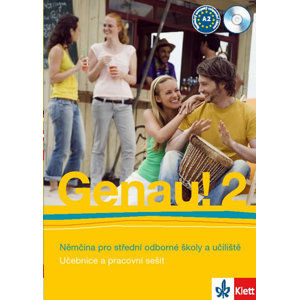 Genau! 2 učebnice s PS + CD - C. Tkadlečková, R. Tlustý, R. Fridrich
