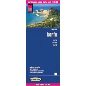 Korfu - mapa Reise Know-How 1:65 000 - 3. vydání.