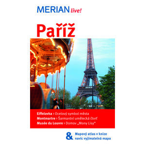 Paříž - průvodce Merian č.2 - 5.vydání /Francie/