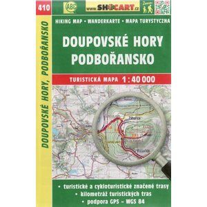 Doupovské hory, Podbořansko - mapa SHOCart č. 410 - 1:40 000