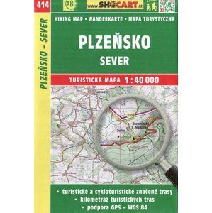 Plzeňsko - sever - mapa SHOCart č. 414 - 1:40 000