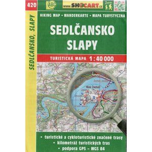 Sedlčansko, Slapy - mapa SHOCart č. 420 - 1:40 000