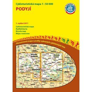 Podyjí -  cyklomapa Klub českých turistů 1:50 000 - 1. vydání 2011