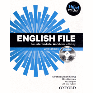 English File Pre-intermediate third edition Worbook with key with CD-ROM iChecker - Latham-Koenig Ch., Oxenden C.