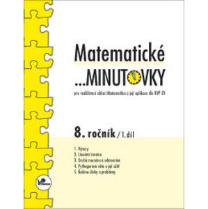 Matematické minutovky 8.r. 1.díl - Hricz Miroslav Mgr.