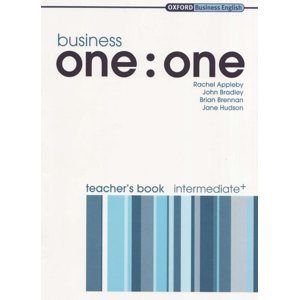 Business one: One Intermediate - Teacher´s Book - Appleby R., Bradley J., Brennan B., Huds