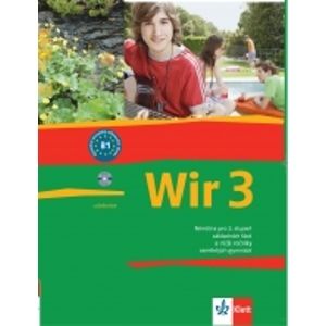 Wir 3 učebnice- Němčina po 2.stupeň ZŠ /B1/ původní vydání - Motta G.
