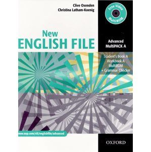 New English File Advanced - Multipack A /Student´s book A + Workbook A, MultiROM + Grammar Checker/ - Oxenden C., Lathan- Koenig Ch.