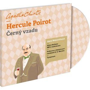 CD Hercule Poirot Černý vzadu - Christie Agatha