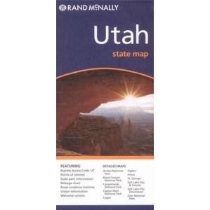 USA - Utah - mapa Rand McNally