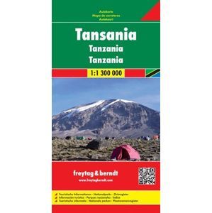 Tanzania - mapa FR 1:1,3M