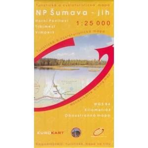 NP Šumava - jih - mapa GoL - 1:25t
