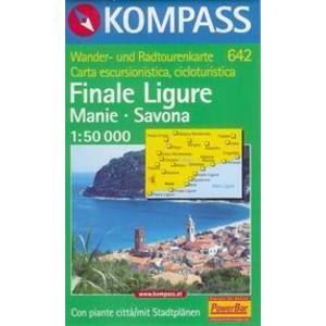 Final Ligure, Manie, Savona - mapa Kompass č.642 - 1:50t /Itálie/