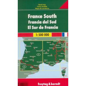 Francie -jih- mapa Freytag&Berndt 1:500t
