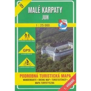Malé Karpaty - jih - mapa VKÚ č.9 - 1:25 000 /Slovensko/