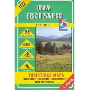 Orava, Beskid Žywiecki - mapa VKÚ č.102 - 1:50 000 /Slovensko/