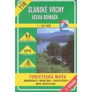 Slanské vrchy, Velká Domaša - mapa VKÚ č. 116 - 1:50 000 /Slovensko/
