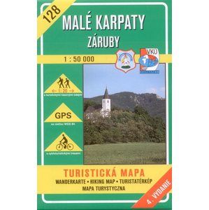 Malé Karpaty - Záruby - mapa VKÚ č.128 - 1:50 000 /Slovensko/