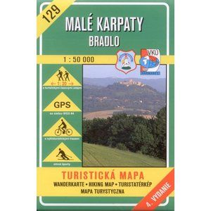 Malé Karpaty - Bradlo - mapa VKÚ č.129 - 1:50 000 /Slovensko/