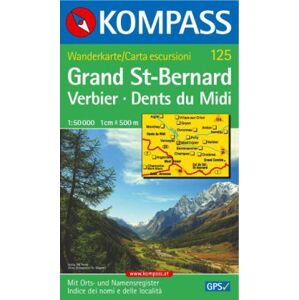 KOM125 - Grand St.Bernard, Verbier - 1:50