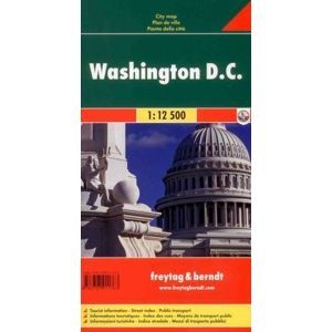 Washington DC - plán Freytag - 1:12 500 /USA/