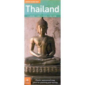 Thajsko - mapa Rough Guide 1:1 200 000