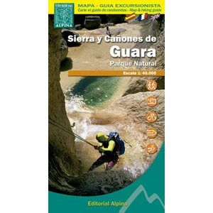 Španělsko - Parque Natural de la Sierra y los Caňones de Guara - mapa Alpina - 1:40 000