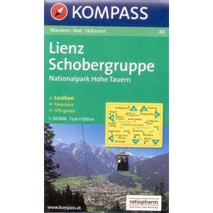 Lienz, Schobergruppe - mapa Kompass č.48 - 1:50 000 /Rakousko/