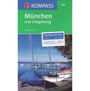 München und Umgebung Kompass 184 set 2 map