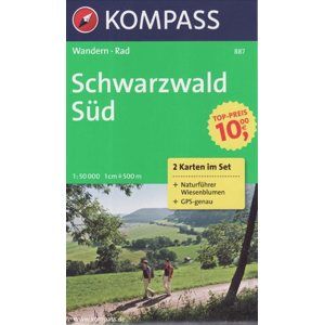 Schwarzwald jih Kompass 1: 50t