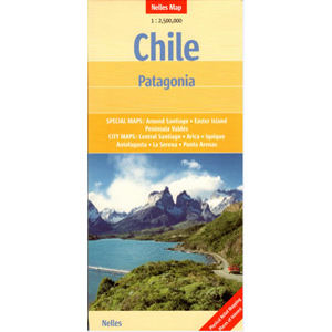 Chile, Patagonie - mapa Nelles - 1:2 500 000