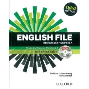 English File Intermediate 3.vydání Multipack A with online skills - Byrne TracyKoenig L., Oxenden Ch.