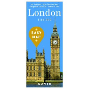 Londýn - Easy Map 1:15 000