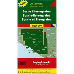 Bosna a Hercegovina - automapa 1 : 200 000