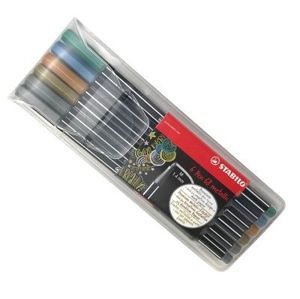 STABILO Pen 68 Metalic - sada 6 kusů