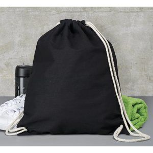Bavlněný batoh k domalování - barva černá