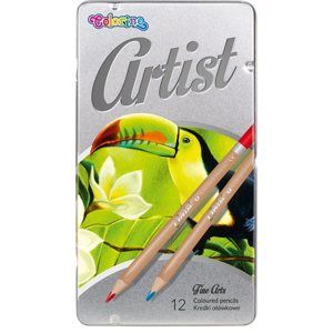 Colorino Artist Pastelky dřevěné - 12 barev