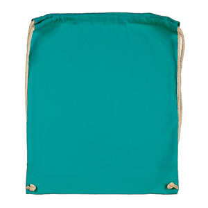 Bavlněný batoh k domalování - barva tyrkysová