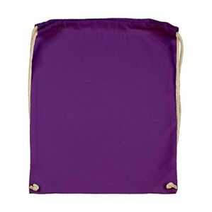 Bavlněný batoh k domalování - barva fialová