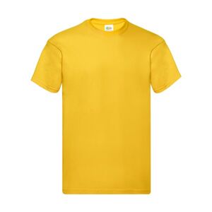 Tričko bavlněné, 145 g/m2,velikost M, tm.žluté (Sunflower)