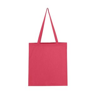 Textilní taška k domalování - růžově červená